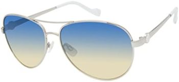 Jessica Simpson J5596 Stylish Women’s Metal Aviator Pilot Sunglasses with 100% Uv Protection. Glam Gifts for Her, 60 Mm