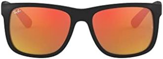 Ray-Ban RB4165 Justin Rectangular Sunglasses