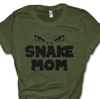 Snake Mom Shirt For Mothers Day – funny gift for reptile lover, birthday present for pet owner