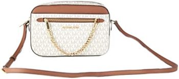 Michael Kors Jet Set Large Leather Crossbody Bag