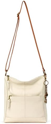 The Sak Lucia Crossbody Bag in Leather, Convertible Purse with Adjustable Strap