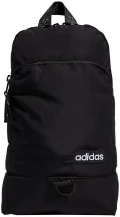 adidas Women’s Essentials Convertible Crossbody Sling Bag, Black, One Size