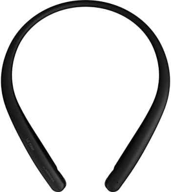 LG Tone Style HBS-SL5 Bluetooth Wireless Stereo Neckband Earbuds Tuned by Meridian Audio,Black