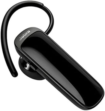 Jabra Talk 25 SE Mono Bluetooth Headset – Wireless Single Ear Headset with Built-in Microphone, Media Streaming, up to 9 Hours Talk Time, Black