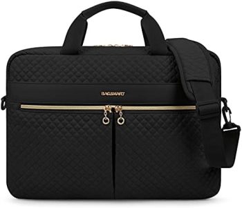 BAGSMART 15.6/17.3 Inch Laptop Bag, Briefcase for Women Large Laptop Case Computer Bag Office Business Travel