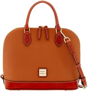 Dooney & Bourke Handbag, Pebble Grain Zip Zip Satchel