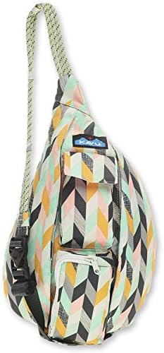 KAVU Mini Rope Sling Pack with Adjustable Rope Shoulder Strap