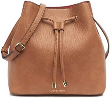 Calvin Klein Women’s Gabrianna Novelty Bucket Shoulder Bag