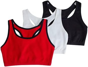 Fruit of the Loom Women’s Built Up Tank Style Sports Bra Fashion Colors