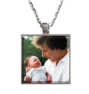 Personalized Photo Necklace Your Picture Friends Family Pets Silvertone