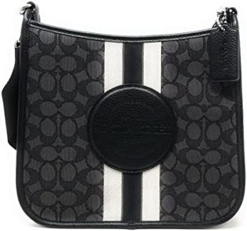 COACH Women’s Dempsey File Crossbody Shoulder Bag in Signature Jacquard