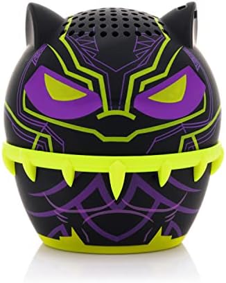 Bitty Boomers Marvel Black Panther Blacklight – Mini Bluetooth Speaker