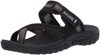 Skechers Womens Reggae – Seize the Day – Toe Thong Sandal