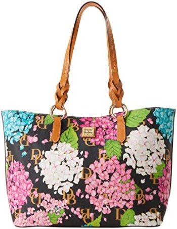 Dooney & Bourke Handbag, Hydrangea Monogram Nelly Tote