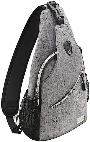 MOSISO Sling Backpack, Multipurpose Crossbody Shoulder Bag Travel Hiking Daypack