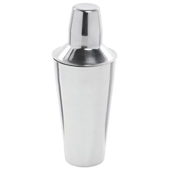 American Metalcraft CSJ174 Acrylic Cocktail Shakers, Three Piece, 28 oz. Capacity, Silver