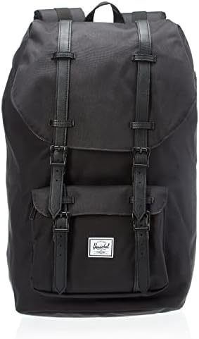 Herschel Little America Laptop Backpack, Black/Black, Classic 25.0L