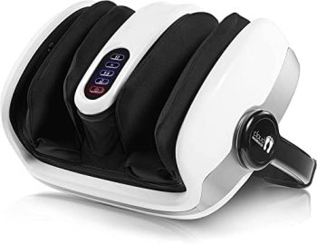 Cloud Massage Shiatsu Foot Massager for Circulation and Pain Relief – Foot Massager Machine for Relaxation, Plantar Fasciitis Relief, Neuropathy, Heat Therapy – FSA/HSA Eligible (Without Remote)