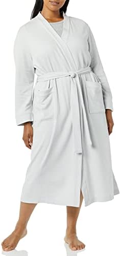 Amazon Essentials Women’s Lightweight Waffle Full-Length Robe (Available in Plus Size)