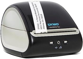 DYMO LabelWriter 5XL Label Printer, Automatic Label Recognition, Prints Extra-Wide Shipping Labels (UPS, FedEx, USPS) from Amazon, Ebay, Etsy, Poshmark, and More, Perfect for Ecommerce Sellers