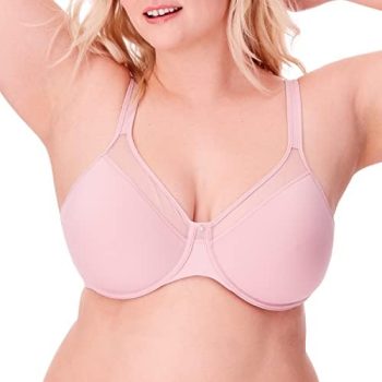 Bali womens One Smooth U Ultra Light Bra, Underwire T-Shirt Bra, Convertible Straps, DF3439