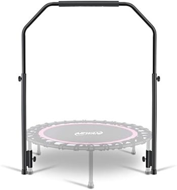 Newan Rebounder Handle Bar Accessory for 40″ Round Fitness Trampolines, Cushy Foam Handles,Only Applicable to The Foot Tube Between 2.5CM/0.98IN Diameter(Trampoline Not Included)