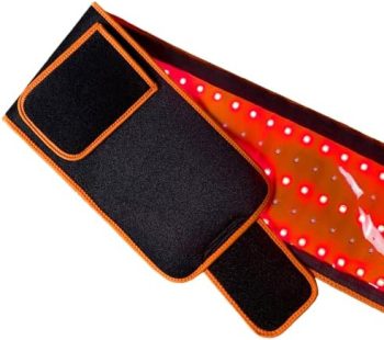 Upgraded Red Light Lipo Belt, Flexible Infrared Light Lipo Wrap for Slimming (Orange)