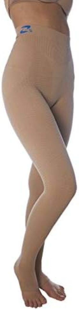 CzSalus Flat knit Lipedema, Lymphedema support slimming compression leggins (Kl1 18-21 mmHg)