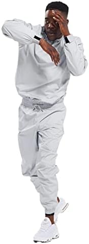 FIGHTHAUS Premium Sauna Suit Top & Bottoms Anti-Rip Weight Loss Sweat Suit for Boxing & MMA