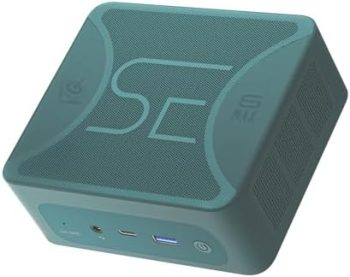 Beelink SER6 MAX Mini Computers| Mini Gaming PC 7735HS AMD Ryzen 7 8C/16T & 32GB RAM 500GB NVMe SSD Desktop Computers, Wi-Fi6 BT5.2, 4K Quad Display, USB4, HDMI 2.1, 2.5G LAN