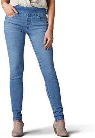 Lee Women’s Sculpting Slim Fit Skinny Leg Pull on Jean