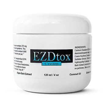 EZDtox Cream – Heavy Metal EDTA Detox – 1 month supply – 4 oz. Jar