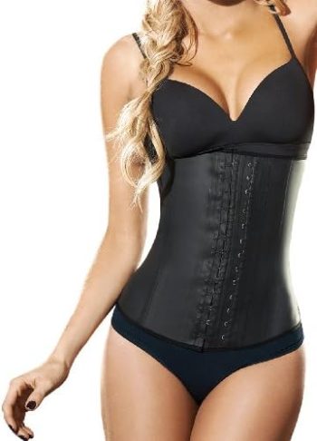 Ann Chery Corset Waist Trainer for Women’s Weight Loss – Colombian Waist Cincher – 2 Hook Latex Body Shaper