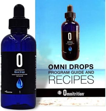 Omnitrition Original Homeopathic Omni Drops with Vitamin B12-4 oz, and Program Guide