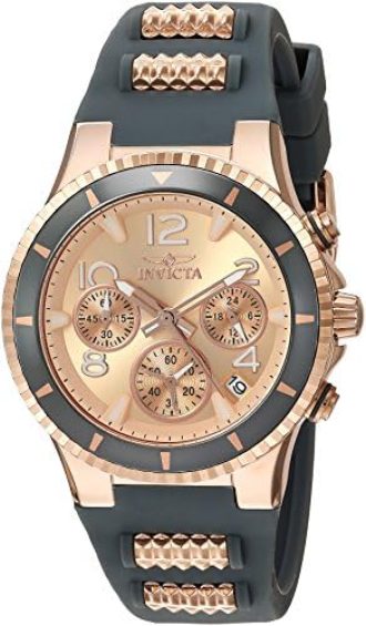 Invicta Women’s 24189 BLU Analog Display Quartz Two Tone Watch