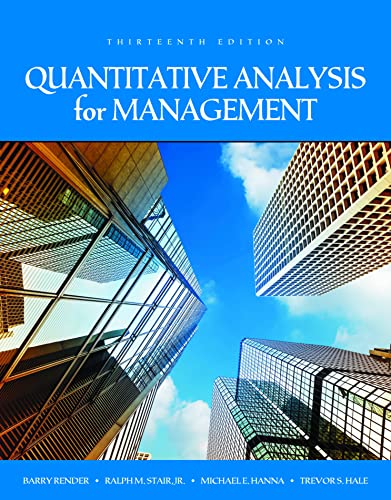 Quantitative Analysis For Management – EbZoo