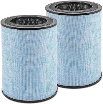 2 Pack for Instant AP300 Filter Replacement, H13 True HEPA Filter, and Activated Carbon Filter, Compatible with Instant AP300, Compare to F300 Filter