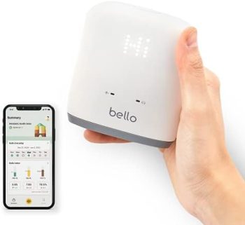 Bello – Belly Fat Management Device with Smart App – Handheld Body Fat Scanner and Metabolism Tracker – Reliable Bluetooth Belly Fat Measurement Tool – Compatible with Apple Health and Google Fit