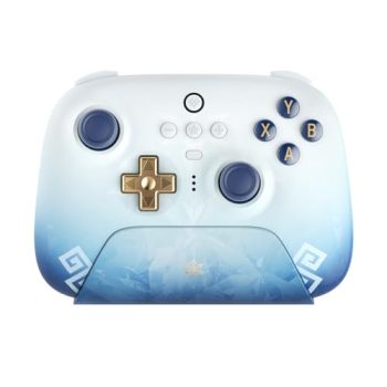 8Bitdo Ultimate 2.4G Wireless Controller for PC, Android, Steam Deck, and Apple – Chongyun Edition (Officially Licensed by Genshin Impact)