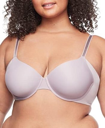 Warner’s Women’s Side Effects Seamless Underarm-Smoothing Comfort Underwire Lightly Lined T-Shirt Bra Ra3061a