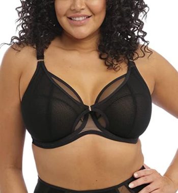 Elomi Women’s Kintai Peek-a-Boo Plunge Underwire Bra (301202)