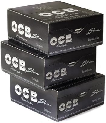 OCB Premium Slim Rolling Papers King Size x 50-3 Boxes