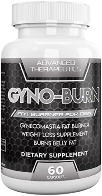 Gyno-Burn Pills Male Chest Fat Burner Reduces Breast Fat and Eliminates Embarrassing Target Stubborn Man Boobs Helping You Lose The Male Boobs Fat