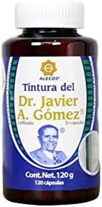 Cápsulas Alecos de Tintura Liofilizada del Dr. Javier A. Gómez Frasco con 120 White 1 120.0 Count