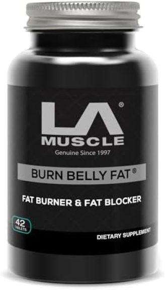 LA Muscle Burn Belly Fat (Trial Bottle) – High Octane Fast Action Natural Fat Burner