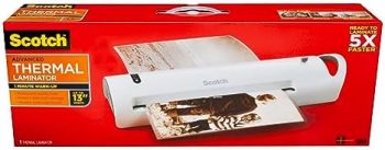 Scotch Thermal Laminator, Extra Wide 13 Inch Input, Ideal for Teachers, Small Offices, or Home (TL1302X)