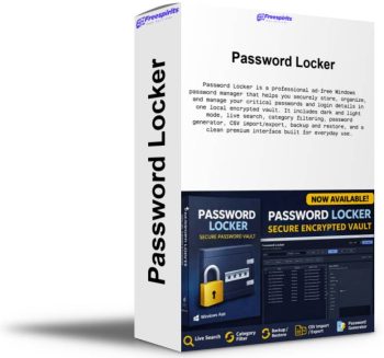 Secure Password Manager for Windows